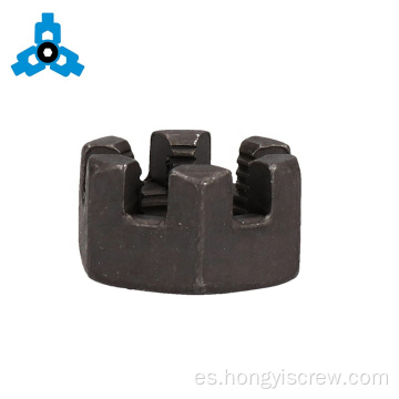 T NUTS DE CASTLE PLATADO HEXAGON para aluminio extruido